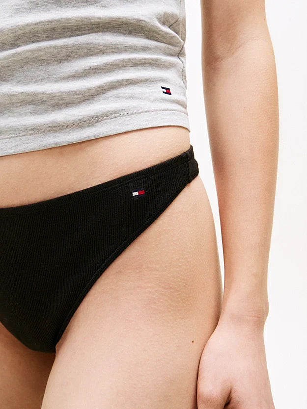 Tommy Hilfiger Flag Dipped Thongs Pack of -3